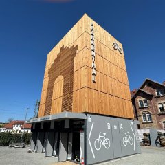 Fahrradparkturm Hauptbahnhof