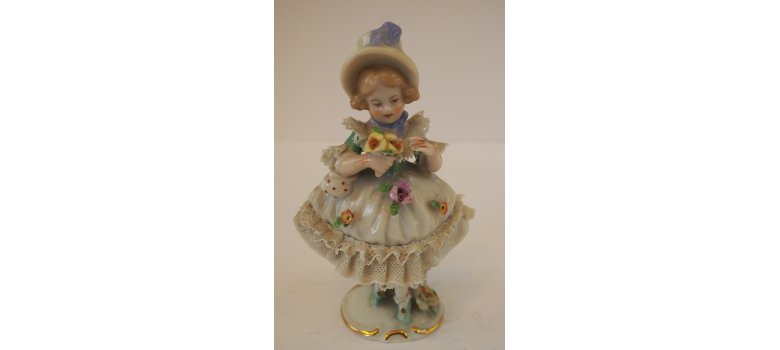 Objekt des Monats Mai Objekt des Monats Mai: Blumenmädchen von Wessel (Figur 2)