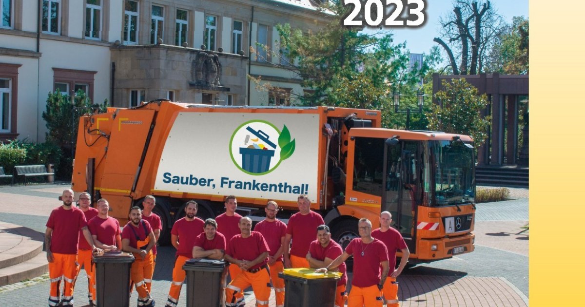 Abfallkalender 2023 werden verteilt1 Eigen und Wirtschaftsbetrieb