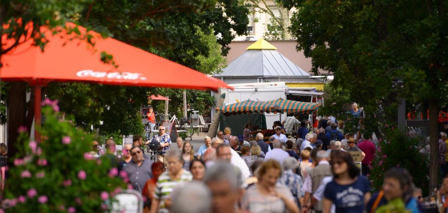 belebte Innenstadt