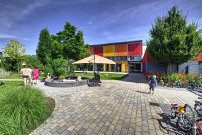 Außenaufnahme einer Kita