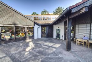 Außengelände eines Kindergartens