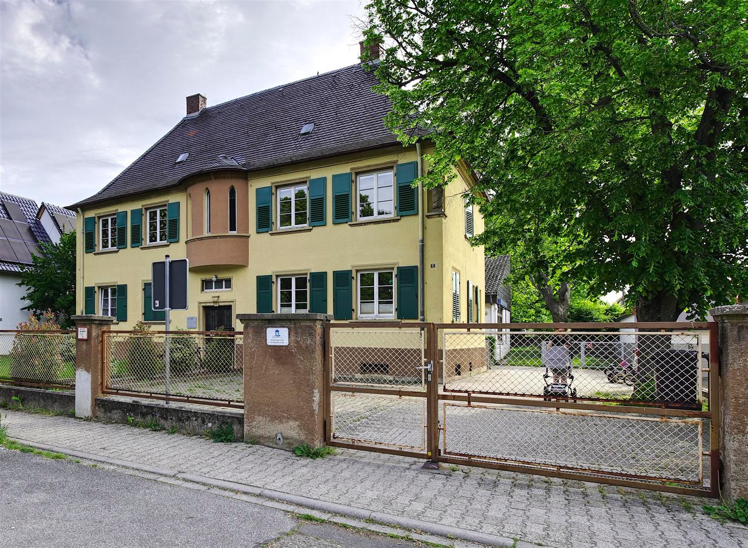 Außengelände eines Kindergartens