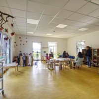 Innenraum eines Kindergartens