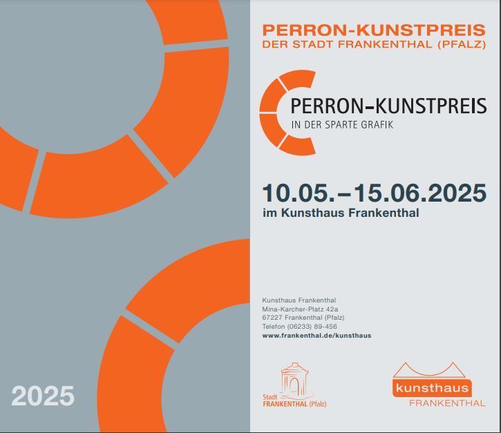 Flyer Perron-Kunstpreis Grafik