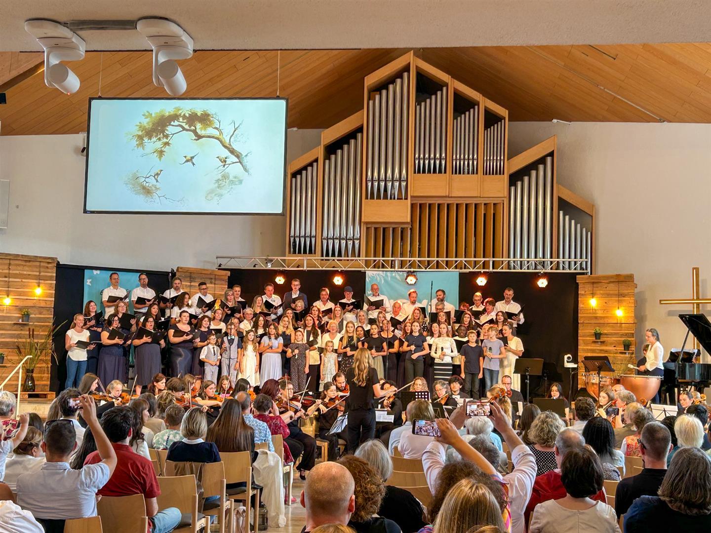 Chor und Orchester