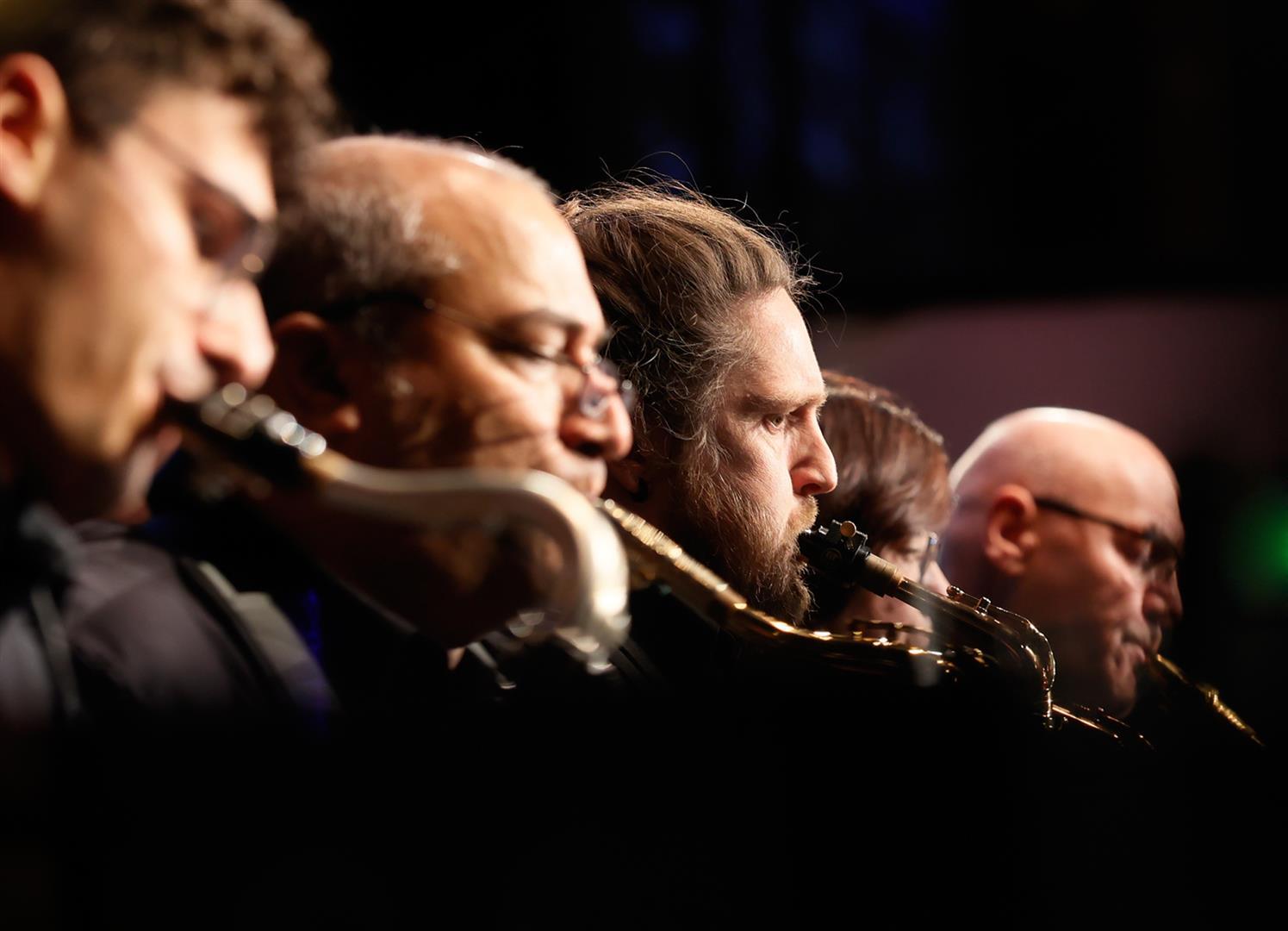 Musiker der Big Band