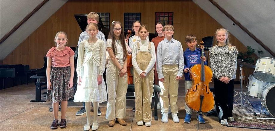 Gruppe von Schüler