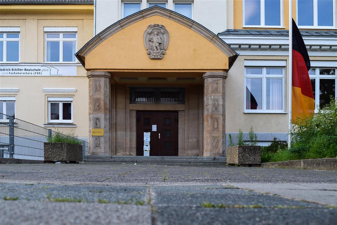 Außenansicht Schule in Frankenthal