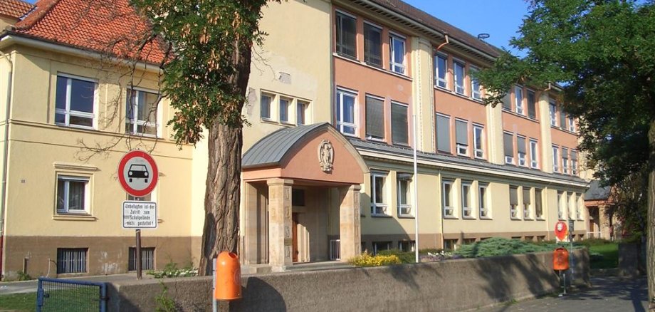 Außenansicht Schule in Frankenthal