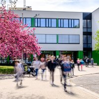 Außenansicht Schule in Frankenthal