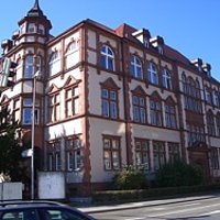 Außenansicht Schule in Frankenthal