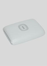 Smartphone-Printer vor hellem Hintergrund