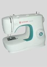 Nähmaschine Nähmaschine vor hellem Hintergrund