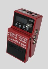 Loop-Station Loop-Station vor hellem Hintergrund