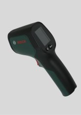 Temperaturmessgerät vor hellem Hintergrund