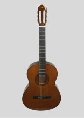 Gitarre Gitarre vor hellem Hintergrund