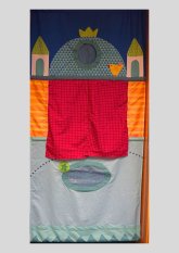 Türtheater Türtheater vor hellem Hintergrund