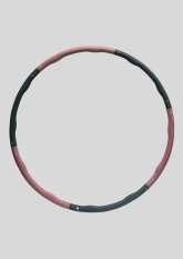 Hula-Hoop Reifen Hula-Hoop Reifen vor hellem Hintergrund