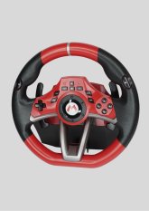 Gaming-Lenkrad (Nintendo Switch) vor hellem Hintergrund