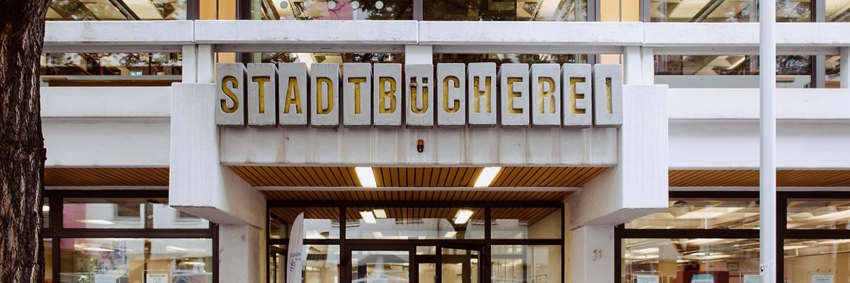 Frankenthal Außenansicht der Stadtbücherei