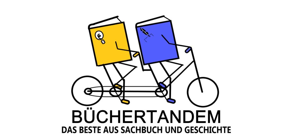 gezeichnetes Fahrradtandem 