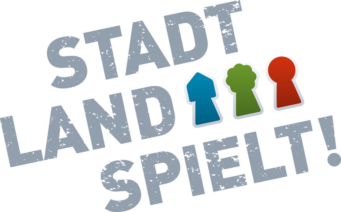 Stadt-Land-SPIELT! Logo von Stadt-Land-SPIELT! mit drei Spielfiguren