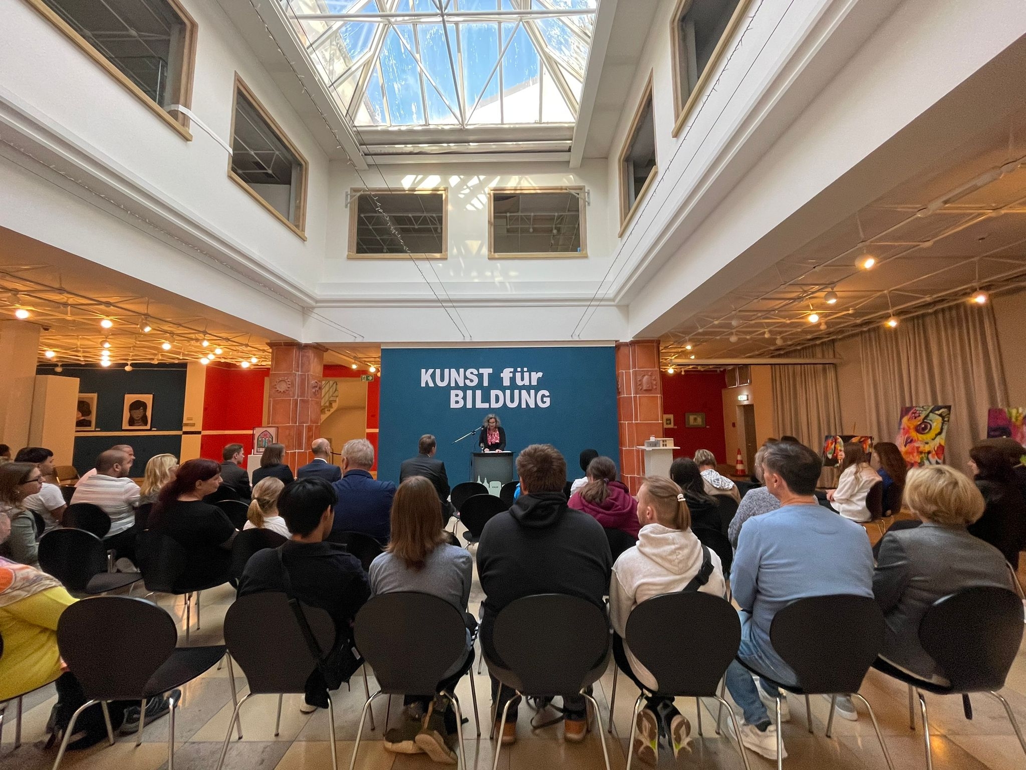 Eröffnung der Ausstellung