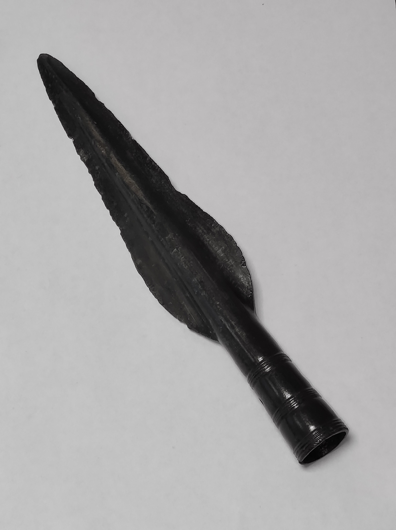 Objekt des Monats Oktober 2023 - Lanzenspitze aus der Bronzezeit