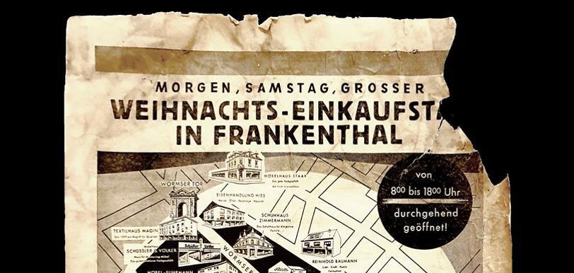 Objekt des Monats Dezember 2024 - Reproduktion eines Werbeplakates