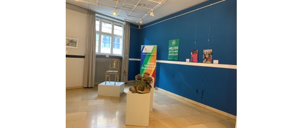 Eindrücke der Ausstellung "Flutgeschichten - kreativ gegen die Krise" im Erkenbert-Museum Frankenthal