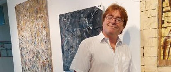 Künstler in der Ausstellung