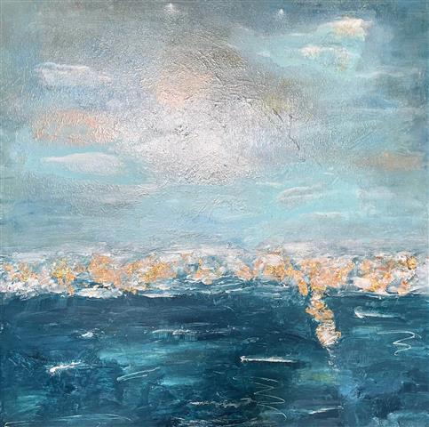 Meer Meer mit Horizont