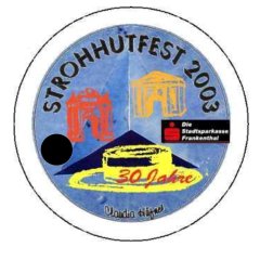 Strohhutfestbutton 2003