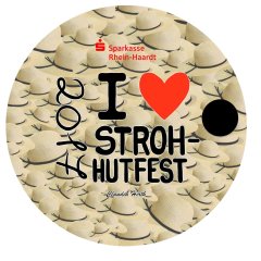 Strohhutfestbutton 2017