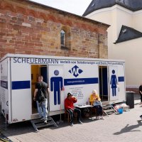 Mobiler Toilettenwagen