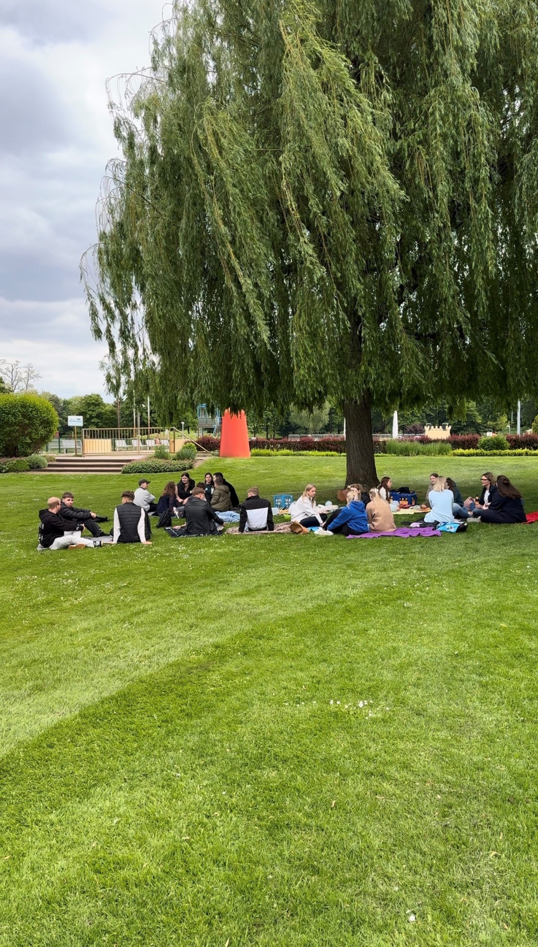 Kennenlernpicknick mit den Nachwuchskräften
