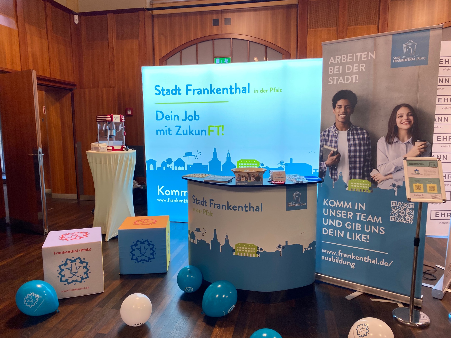 Messestand der Stadt Frankenthal