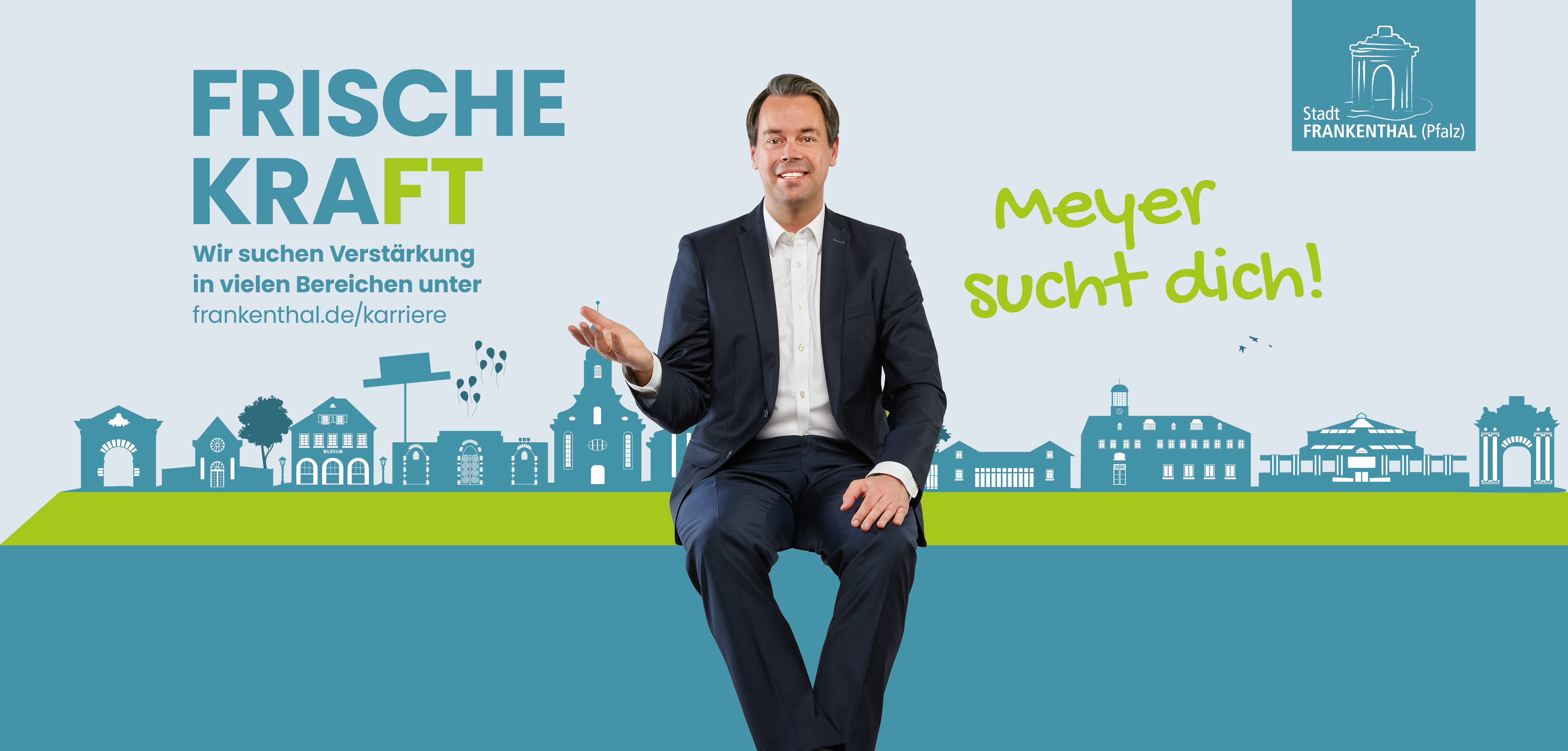 Kampagne "FrischekraFT" mit dem Oberbürgermeister Dr. Meyer 