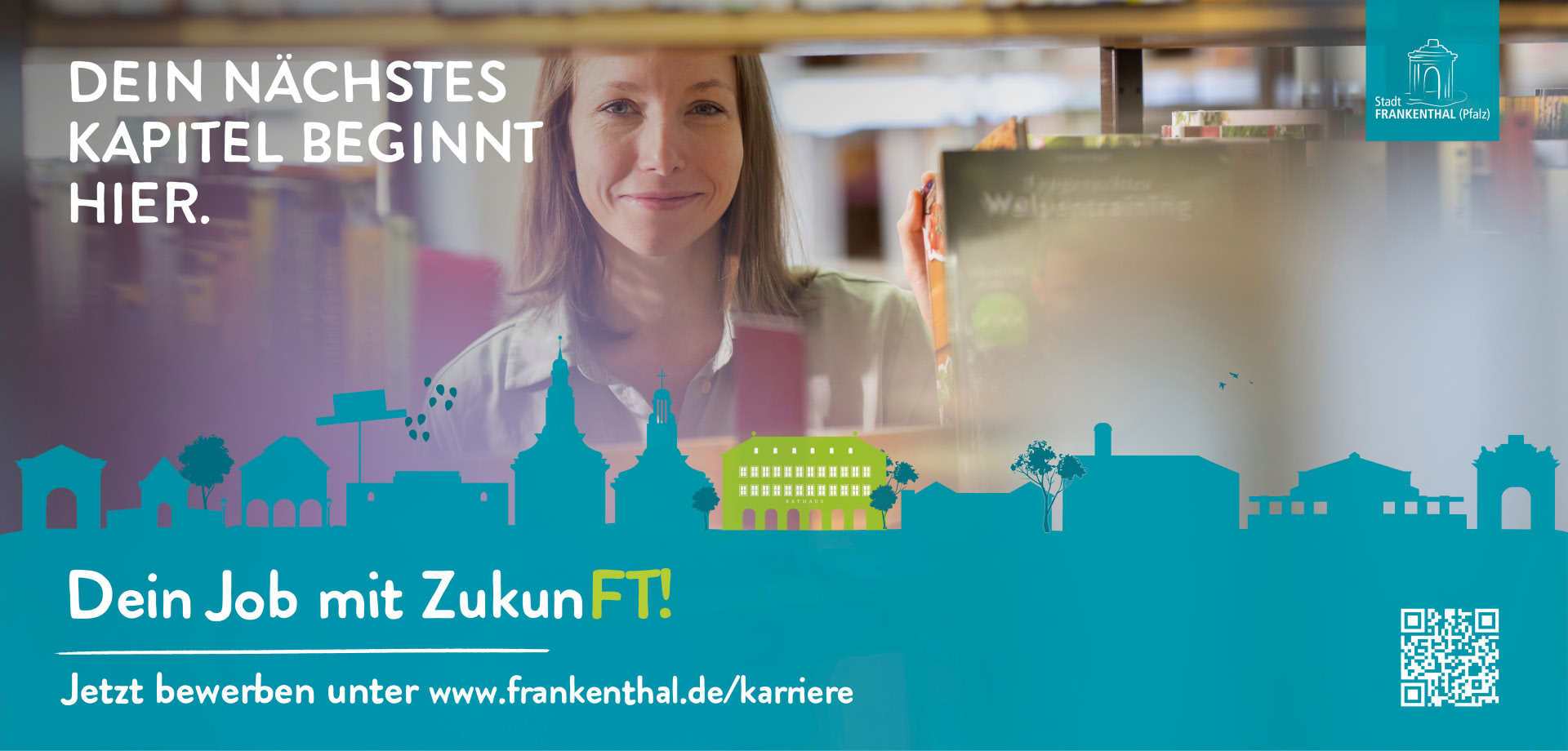 Plakat Karrierekampagne "Ein Job mit ZukunFT"