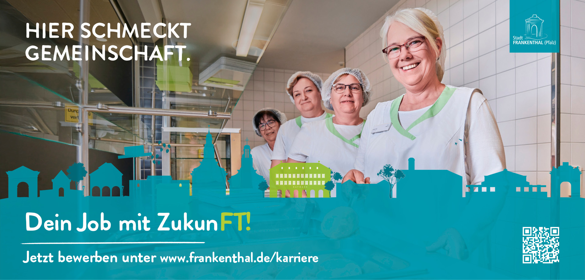 Plakat Karrierekampagne "Ein Job mit ZukunFT"