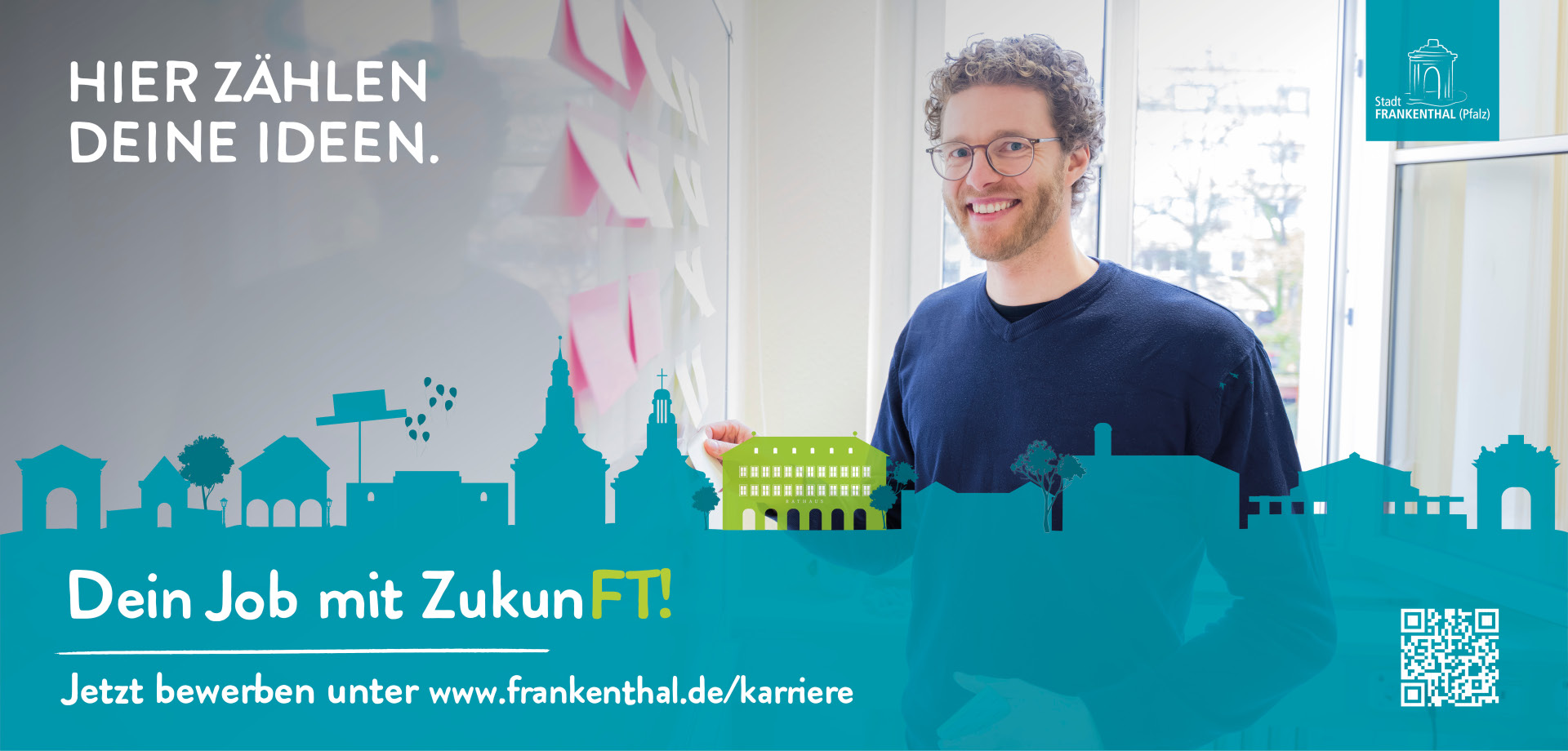Plakat Karrierekampagne "Ein Job mit ZukunFT"