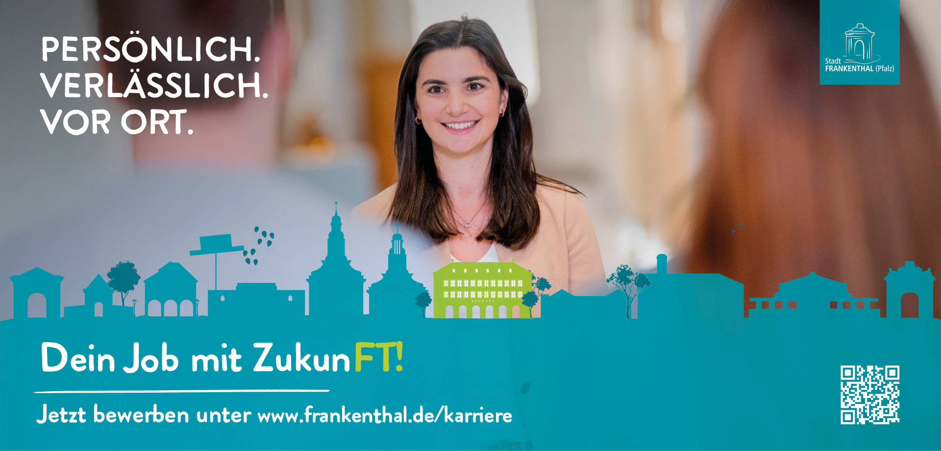 Plakat Karrierekampagne "Ein Job mit ZukunFT"