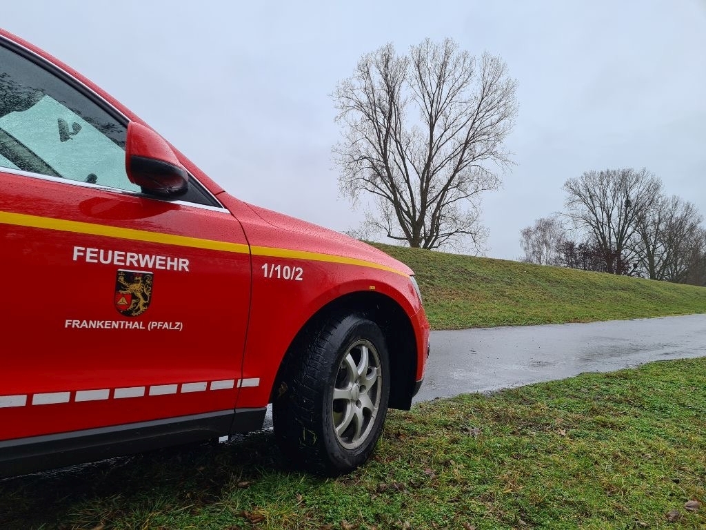 Kleines Einsatzauto der Feuerwehr