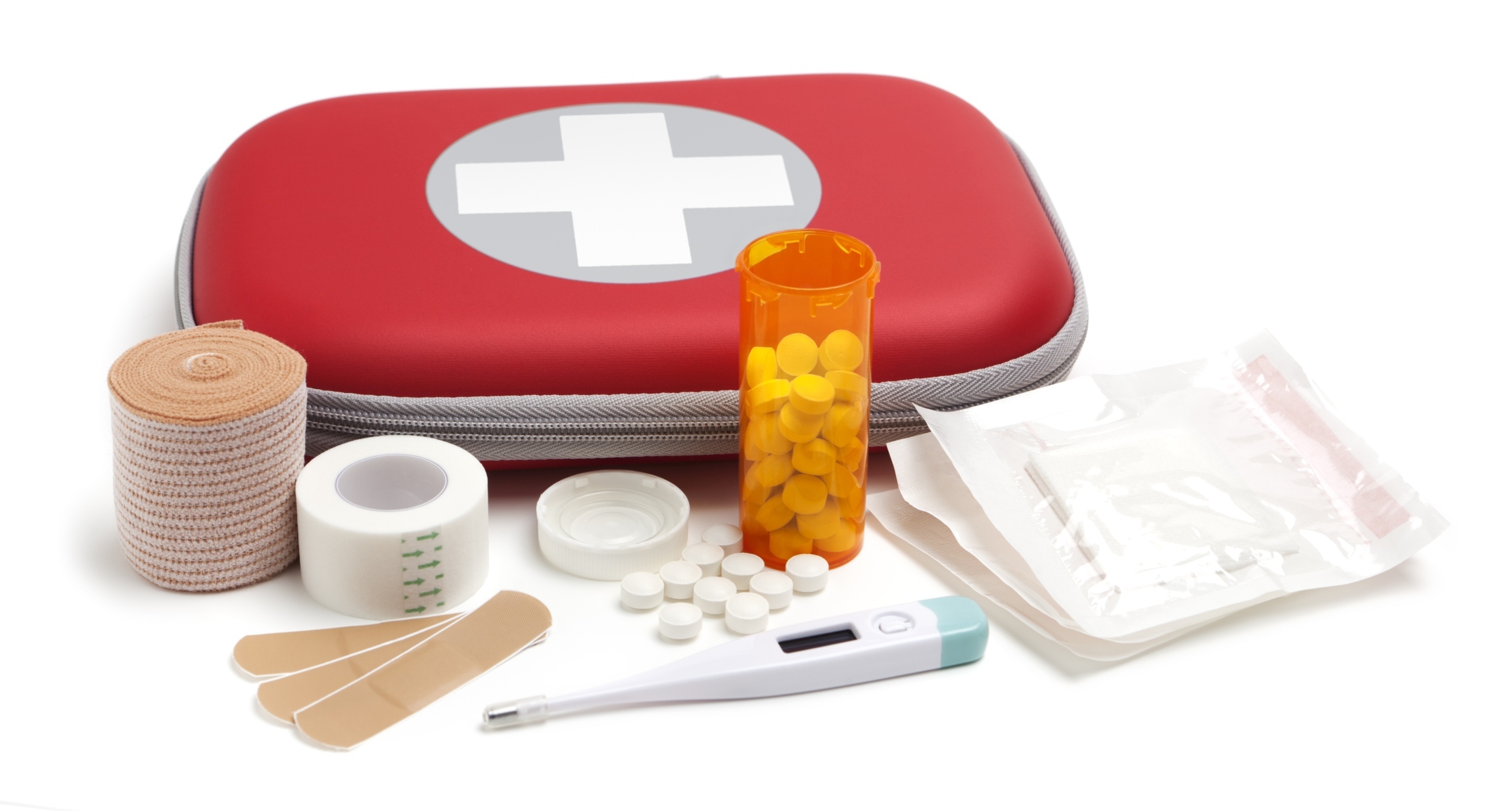 First aid kit Este Hilfe Set mit Pflastern und Binden