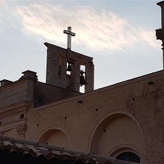 Glockenturm einer Kirche