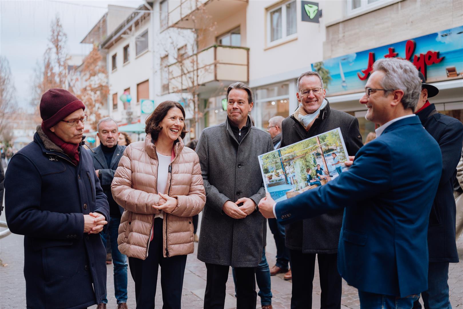 Förderbescheidübergabe Innenstadt-Impulse