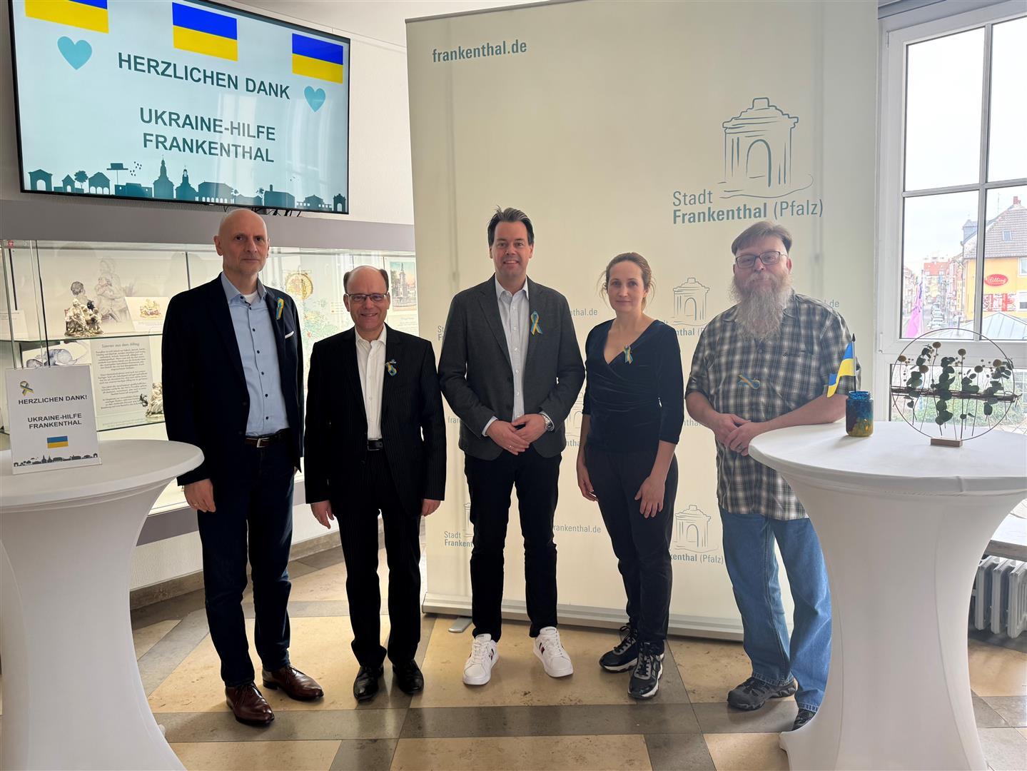 Spendenübergabe Ukraine-Hilfe