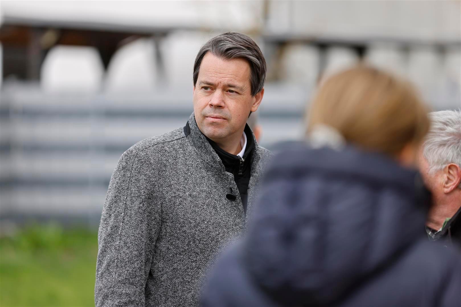 Oberbürgermeister Dr. Nicolas Meyer im Gespräch