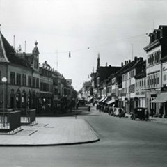Altes Bild der Speyerer Straße